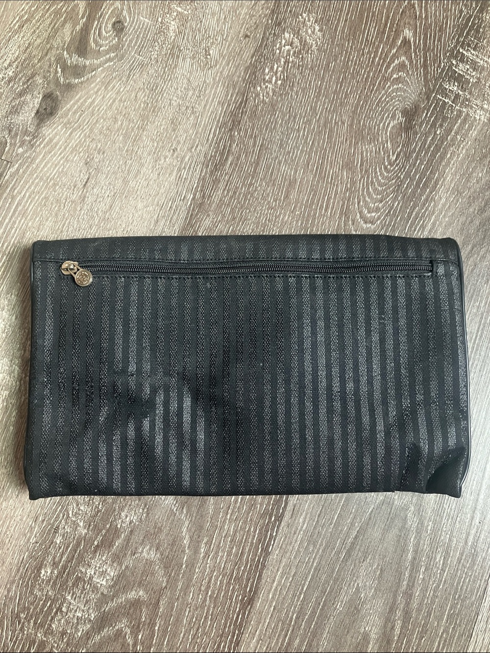 Fendi Vintage Coated Stripe Envelope Clutch - Picture 3 of 17